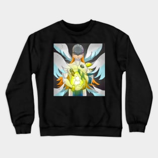 Angemon Digimon Crewneck Sweatshirt